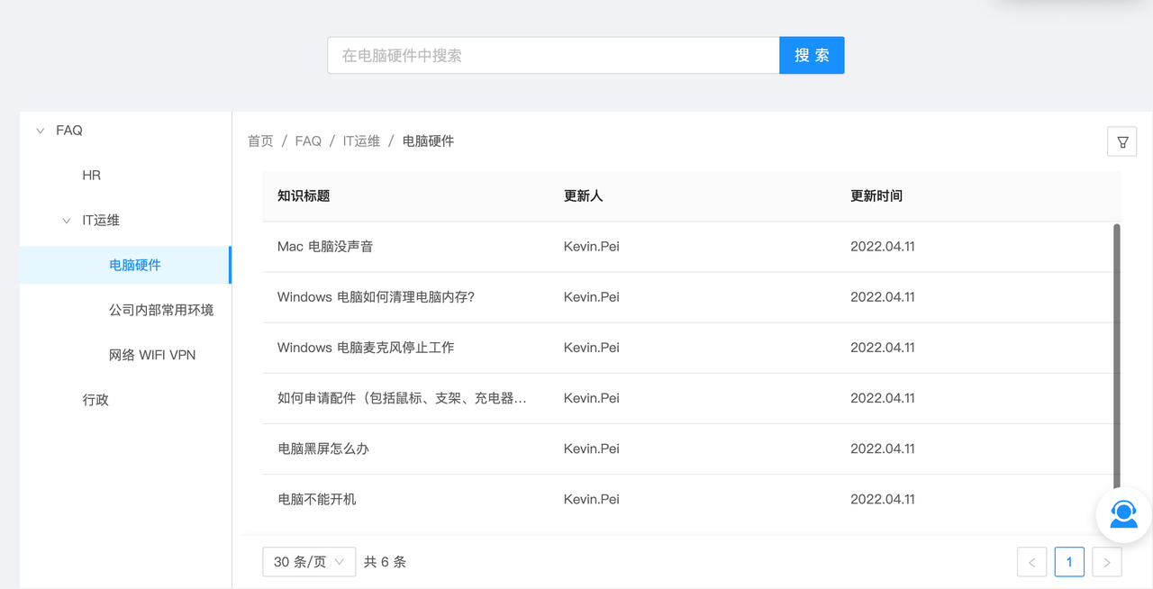 云智慧知识管理