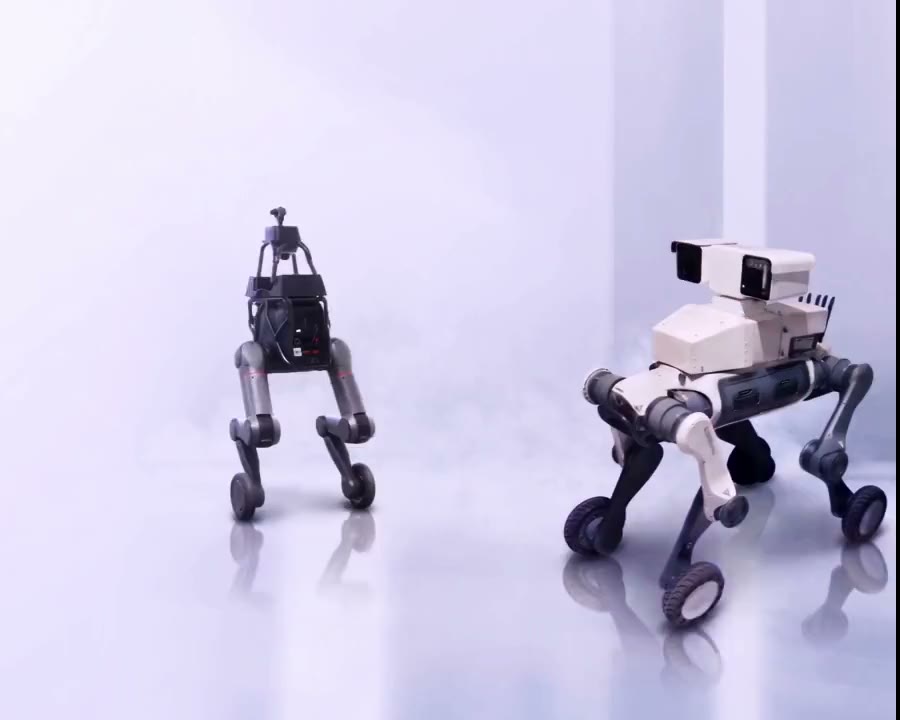 云智慧轮足智能巡检机器人Strider IG1与Tero I1，全地形工业无人巡检机器人